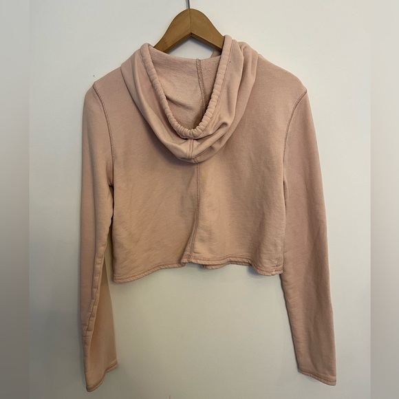 Calvin Klein pink cropped hoodie size small - Picture 5 of 5